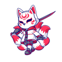 Decorative Kitsune